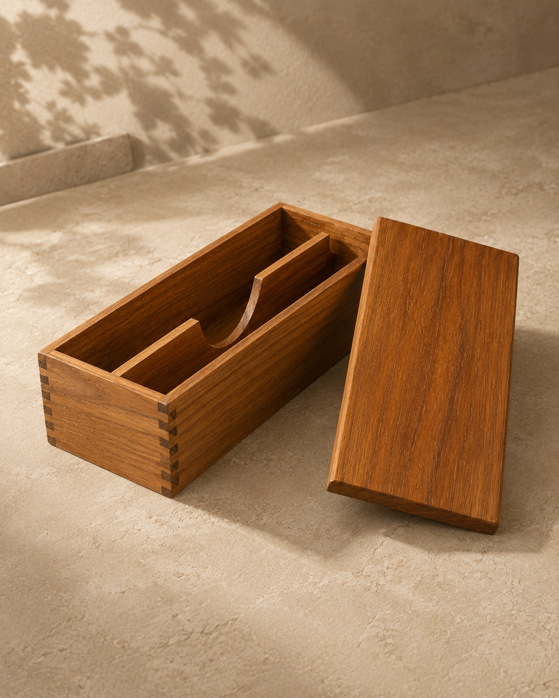 Coaster & Cutlery Storage — handcrafted wooden kitchenware