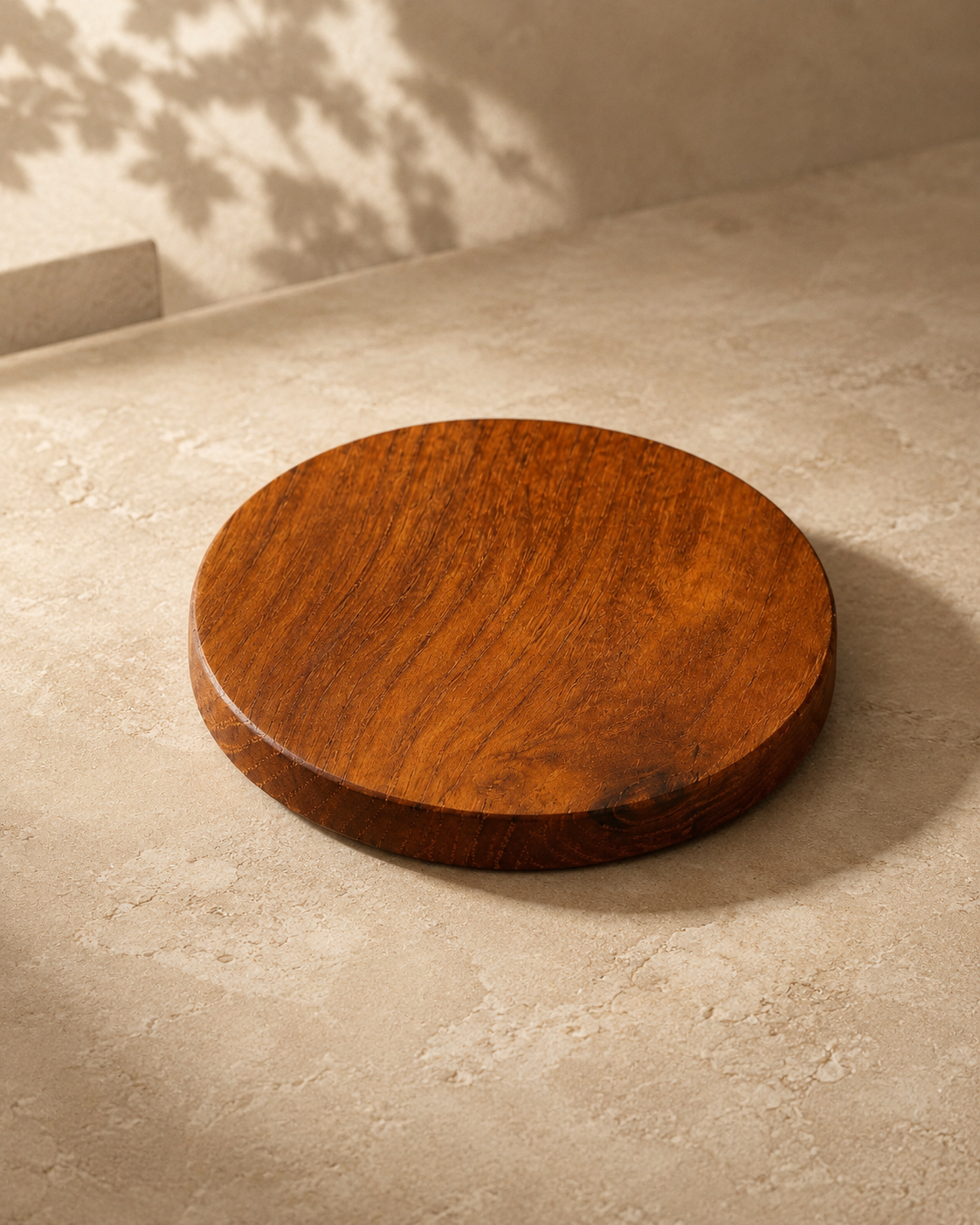 Luna Wooden Coaster — handcrafted wooden kitchenware