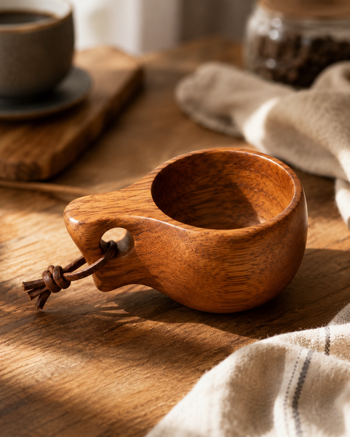 Wooden Cup Classic — handcrafted wooden kitchenware