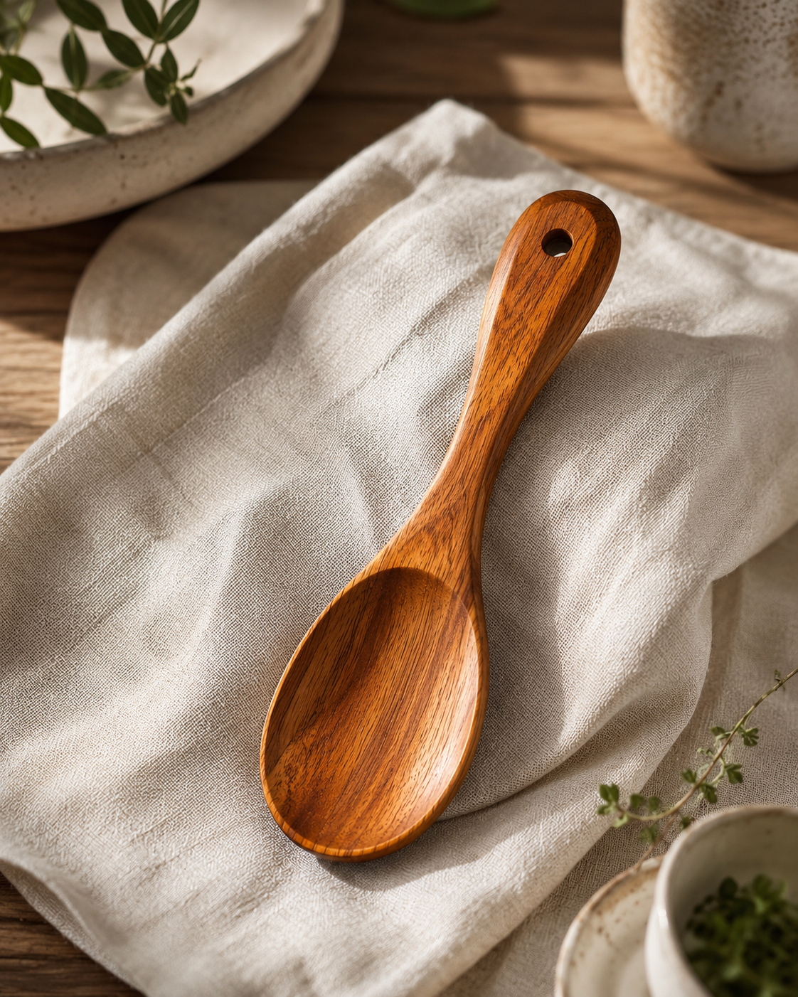 Wooden Spoon — handcrafted wooden kitchenware